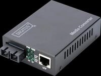 DIGITUS DN820201 - Medienkonverter, Fast Ethernet, RJ45 / SC Duplex
