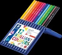 STAEDTLER 157S12 - Buntstift, 3 mm, ergosoft, 12 Farben, Box