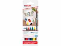 EDDING 4200/6S - Porzellan Pinselstift 6er Set Farbkombination ''family''