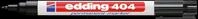 EDDING 404SW - Permanent Marker, 0,75 mm, schwarz