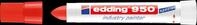 EDDING 950RT - Industrie Pastenmarker, 10,0 mm, rot