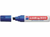 EDDING 800BL - Permanent Marker, 4,00 - 12,00 mm, blau