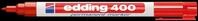 EDDING 400RT - Permanent Marker, Spitze 1,0 mm, rot