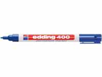 EDDING 400BL - Permanent Marker, Spitze 1,0 mm, blau