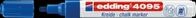 EDDING 4095BL - Kreidemarker, 2 mm - 3 mm, blau