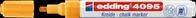 EDDING 4095NOR - Kreidemarker, 2 mm - 3 mm, neonorange