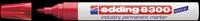 EDDING 8300RT - Industrie Permanent Marker, rot