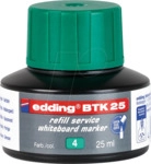 EDDING BTK25004 - Nachf&uuml;lltinte, Whiteboardmarker, BTK 25, gr&uuml;n