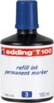 EDDING T100003 - Nachf&uuml;lltinte, Permanentmarker, T 100, blau