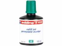 EDDING T100004 - Nachfülltinte, Permanentmarker, T 100, grün