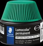 STAEDTLER 487175 - Nachf&uuml;llstation, Lumocolor permanent Universalstifte, gr&uuml;n