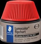 STAEDTLER 488562 - Nachf&uuml;llstation, Lumocolor Flipchart Marker 356/356 B, rot