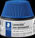 STAEDTLER 487153 - Nachf&uuml;llstation, Lumocolor non-permanent Universalstifte, blau