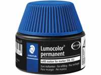 STAEDTLER 488503 - Nachfüllstation, Lumocolor permanent Marker 350/352, blau