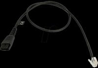 GN 8800-00-01 - Headset Kabel, Quick disconnect, schwarz