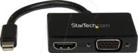 ST MDP2HDVGA - DisplayPort Adapter, Mini DP Stecker auf HDMI / VGA Buchse