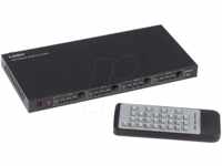 LINDY 38152 - 4x4 HDMI Matrix Switch, 4K 30 Hz