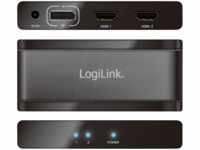 LOGILINK CV0093 - 2-Port 4K DisplayPort zu HDMI Splitter