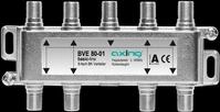BVE 80-01 - Verteiler, 5-1006 MHz, 8-fach, 11,4 - 12,3 dB