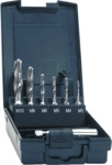 GB-SATZ M3-M10 - Bitgewindebohrersatz, 3-in-1, M3 - M10, 7 -teilig