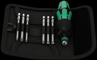 WERA 05059298001 - Bit-Satz Kraftform Kompakt 40, 7-teilig gemischt