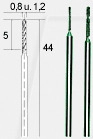 PROXXON 28255 - Diamant-Spiralbohrer, 0,8 mm und 1,2 mm,2-teilig