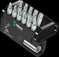 WERA 05057422001 - Bit-Satz Bit-Check 12, 12-teilig gemischt, Wood 2