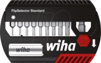 WIHA 7947-902 - Bit-Satz FlipSelector, 11-teilig Sechskant