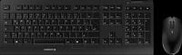 JD-0410EU-2 - Tastatur-/Maus-Kombination, Funk, schwarz, US, QWERTY