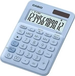 CASIO 81-MS20UC-LB, CASIO MS20UC-LB - Tischrechner, Solar, hellblau