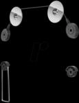 GOOBAY 63490 - TV Wandhalter, fest, 26'' - 55'', schwarz