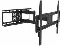 LOGILINK BP0028 - TV Wandhalterung, neigbar, schwenkbar, 37''- 70'', 50 kg, schwarz