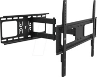 LOGILINK BP0028 - TV Wandhalterung, neigbar, schwenkbar, 37''- 70'', 50 kg, schwarz