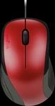 SL-610011-RD - Maus (Mouse), Kabel, USB, rot