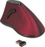 DELOCK 12528 - Maus (Mouse), Funk, optisch, vertikal