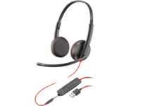 POLY BW C3225 - Headset, USB/Klinke, Stereo, Blackwire C3225, bulk