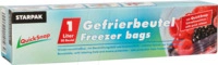 STARPAK 14193 - STARPAK Gefrierbeutel QuickSnap 1,0 l, 20 St.