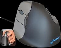 EVOLUENT VM4L - Maus (Mouse), Kabel, Laser, vertikal, Linksh&auml;nder