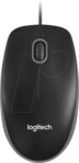 LOGITECH B100 SW - Maus (Mouse), Kabel, USB, schwarz