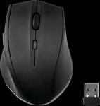 SL-6343-RRBK - Maus (Mouse), Funk, ergonomisch, schwarz