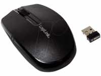 LOGILINK ID0114 - Maus (Mouse), Funk, optisch, schwarz
