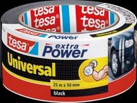 TESA 56388 SW - Folienband tesa extra Power&reg; Universal, 25 m x 50 mm, schwarz