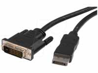 ST DP2DVIMM6 - Adapter Kabel, DisplayPort Stecker auf DVI Stecker, 1,8 m