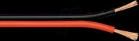 GOOBAY 67735 - Lautsprecherkabel 2x2.5 mm&sup2;, 10 m rot/schwarz CCA
