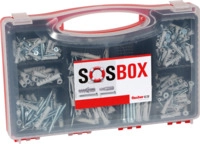 FD 533629 - SOSBOX D&uuml;bel S+FU+Schrauben, 180-teilig