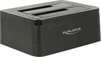 DELOCK 62661 - Dual Dockingstation 2.5''/ 3.5'' SATA HDD, USB 3.0, Clone