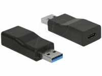 DELOCK 65696 - Konverter USB 3.0 A Stecker auf USB C Buchse