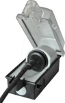 EL IB 901500101 - Abschlie&szlig;bare Au&szlig;ensteckdose IP44, gerade