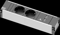BACH 912.0156 - CONI 2x Schutzkontakt 1x USB Charger