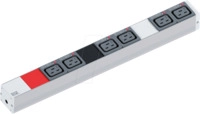 BACH 800.0111 - PDU, 1HE, 6x C19